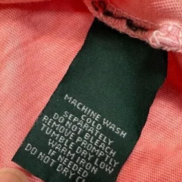 Ralph Lauren EXPEDITION CAMP Compass T-Shirt Orange Sleeveless Crew Cotton S - Picture 7 of 8